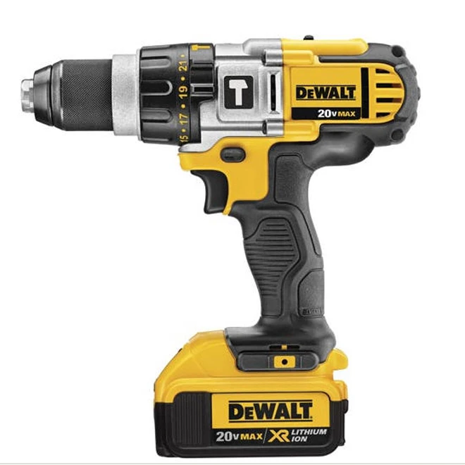 DeWalt 20-Volt Max 1/2-in Cordless Hammer Drill Kit - Lithium Ion Battery - LED Light - Variable Speed 1 DeWalt 20-Volt Max 1/2-in Cordless Hammer Drill Kit - Lithium Ion Battery - LED Light - Variable Speed
