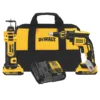 DeWalt XR Drywall Screw Gun And Cut-Out Tool Combo Kit With Batteries And Charger - Cordless - LED Light - Lightweight