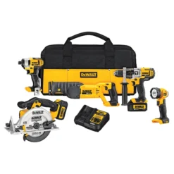 DeWALT Cordless 5-Tool Set - 20V - 11 Pieces
