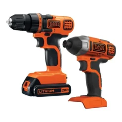 Black & Decker BLACK+DECKER 20-Volt Max 2-Tool Power Tool Combo Kit (1-Battery Included And Charger Included) 7 Black & Decker BLACK+DECKER 20-Volt Max 2-Tool Power Tool Combo Kit (1-Battery Included And Charger Included) -ToolPro Sales Store 00276300 L