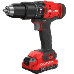 Craftsman V20 1/2-in Cordless Hammer Drill Kit With 20-Volt 1.3Ah Li-Ion Batteries - 1500 RPM - Keyless - 2-Speed 8 Craftsman V20 1/2-in Cordless Hammer Drill Kit With 20-Volt 1.3Ah Li-Ion Batteries - 1500 RPM - Keyless - 2-Speed -ToolPro Sales Store 00276535 L