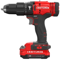Craftsman V20 1/2-in Cordless Hammer Drill Kit With 20-Volt 1.3Ah Li-Ion Batteries - 1500 RPM - Keyless - 2-Speed 7 Craftsman V20 1/2-in Cordless Hammer Drill Kit With 20-Volt 1.3Ah Li-Ion Batteries - 1500 RPM - Keyless - 2-Speed -ToolPro Sales Store 00276535b L