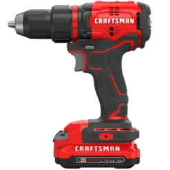 Craftsman 1/2-in Cordless Brushless Drill Kit - 1900 RPM - Includes (2) Li-Ion Batteries V20 20V MAX 1.5 Ah -ToolPro Sales Store 00276543c L