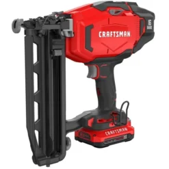 Craftsman V20 20-Volt Max Cordless 2 1/2-in Finish Nailer Kit - 16-Gauge - Li-Ion Battery - Charger -ToolPro Sales Store 00276551 L