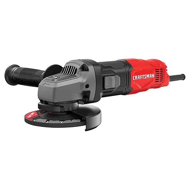 Craftsman 4 1/2-in Small Corded Angle Grinder - 6-Amp - 12000 RPM - 3 Position Handle 2 Craftsman 4 1/2-in Small Corded Angle Grinder - 6-Amp - 12000 RPM - 3 Position Handle - Image 2