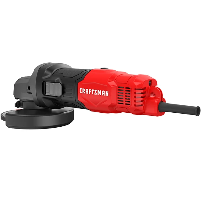 Craftsman 4 1/2-in Small Corded Angle Grinder - 6-Amp - 12000 RPM - 3 Position Handle 1 Craftsman 4 1/2-in Small Corded Angle Grinder - 6-Amp - 12000 RPM - 3 Position Handle