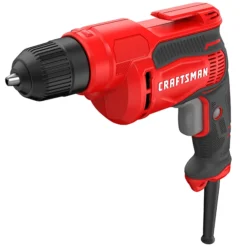 Craftsman 3/8-in Keyless Corded Drill - 7-amp Motor - 2500 RPM - Lock-On Trigger