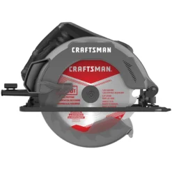 Craftsman Circular Saw - 7 1/4" Blade With 18 Teeth - 13 A - Black/Red 7 Craftsman Circular Saw - 7 1/4" Blade With 18 Teeth - 13 A - Black/Red -ToolPro Sales Store 00276556b L