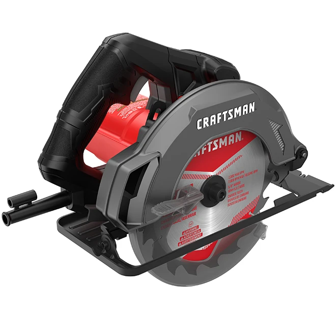 Craftsman Circular Saw - 7 1/4" Blade With 18 Teeth - 13 A - Black/Red 5 Craftsman Circular Saw - 7 1/4" Blade With 18 Teeth - 13 A - Black/Red - Image 5