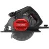 Craftsman Circular Saw - 7 1/4" Blade With 18 Teeth - 13 A - Black/Red