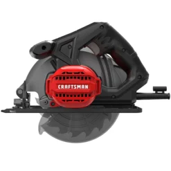 Craftsman Circular Saw - 7 1/4" Blade With 18 Teeth - 13 A - Black/Red