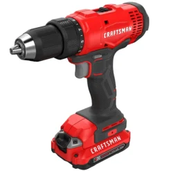 Craftsman V20 1/2-in Cordless Drill Kit - 1800 RPM - Keyless Chuck - LED Light - Dual Speed Mode 8 Craftsman V20 1/2-in Cordless Drill Kit - 1800 RPM - Keyless Chuck - LED Light - Dual Speed Mode -ToolPro Sales Store 00276565c L