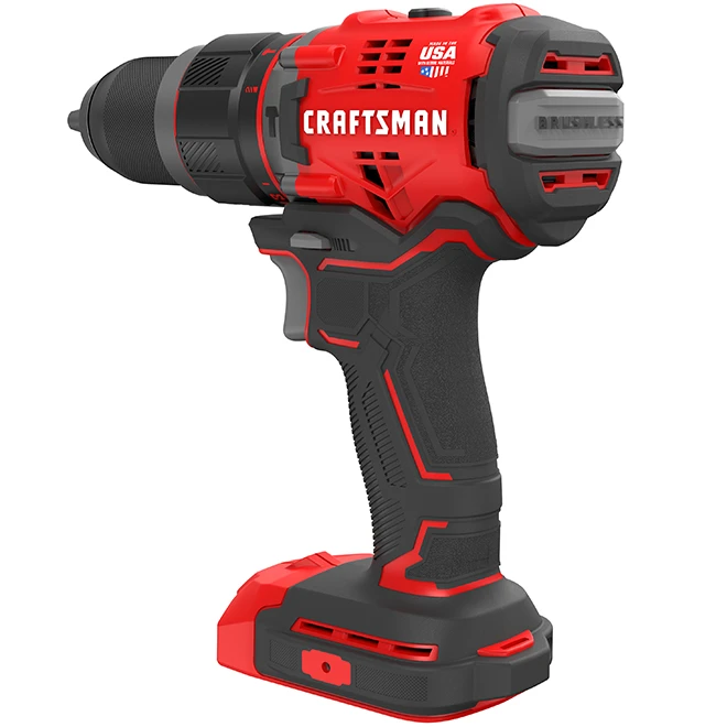 Craftsman V20 Cordless Hammer Drill - 2100 RPM - Brushless Motor - Variable Speed - Bare Tool (battery Not Included) 3 Craftsman V20 Cordless Hammer Drill - 2100 RPM - Brushless Motor - Variable Speed - Bare Tool (battery Not Included) - Image 3