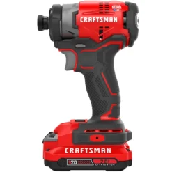 Craftsman 20-volt Cordless 1/4-in Impact Driver With Batteries And Charger - 2900 RPM - Variable Speed - Quick Change -ToolPro Sales Store 00276568b L