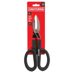 Craftsman All Purpose Tin Snips - 10-in - Red 5 Craftsman All Purpose Tin Snips - 10-in - Red -ToolPro Sales Store 00276650c L