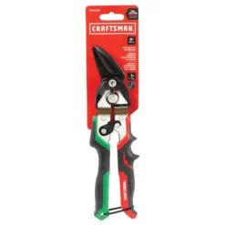 Craftsman Aviation Snips - 10-in - Offset Right Cut - Red And Green -ToolPro Sales Store 00276758c L