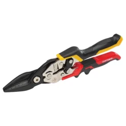 Craftsman Aviation Snips - 10-in - Right Cut - Red And Yellow