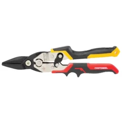 Craftsman Aviation Snips - 10-in - Right Cut - Red And Yellow -ToolPro Sales Store 00276761c L