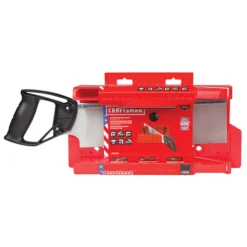 Craftsman Mitre Box With Saw - 12" - Red And Black -ToolPro Sales Store 00276899d L