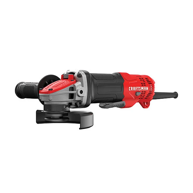 Craftsman 4 1/2-in Corded Small Angle Grinder - 7.5-Amp Motor - 12000 RPM - Slide Switch - Adjustable Side Handle 2 Craftsman 4 1/2-in Corded Small Angle Grinder - 7.5-Amp Motor - 12000 RPM - Slide Switch - Adjustable Side Handle - Image 2