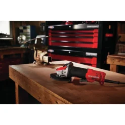 Craftsman 4 1/2-in Corded Small Angle Grinder - 7.5-Amp Motor - 12000 RPM - Slide Switch - Adjustable Side Handle 7 Craftsman 4 1/2-in Corded Small Angle Grinder - 7.5-Amp Motor - 12000 RPM - Slide Switch - Adjustable Side Handle -ToolPro Sales Store 00276993e L
