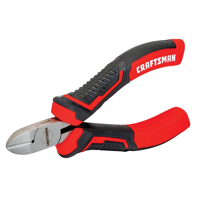 Craftsman Mini Diagonal Pliers - Bimaterial - 4.5'' 1 Craftsman Mini Diagonal Pliers - Bimaterial - 4.5''