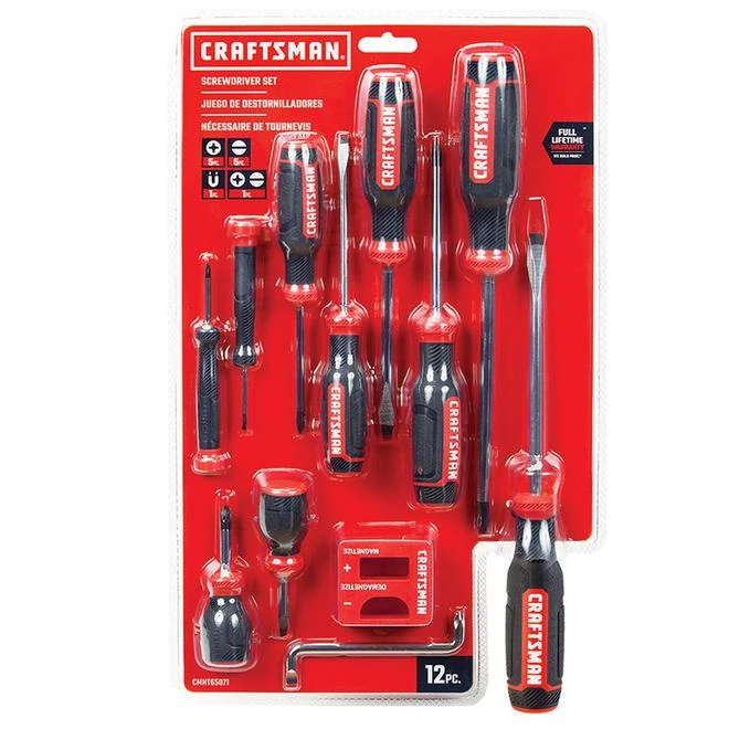 CRAFTSMAN 12-Piece Screwdriver Set 1 CRAFTSMAN 12-Piece Screwdriver Set
