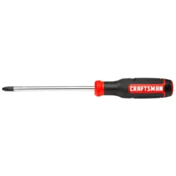 Craftsman Crosstip Screwdriver - Bi-Material - #3 X 6" - Red And Black