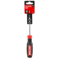Craftsman Square Screwdriver - Bi-Material - #2 X 4" - Red And Black