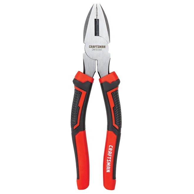 Craftsman Lineman's Pliers - Steel - 8" - Red And Black 3 Craftsman Lineman's Pliers - Steel - 8" - Red And Black - Image 3