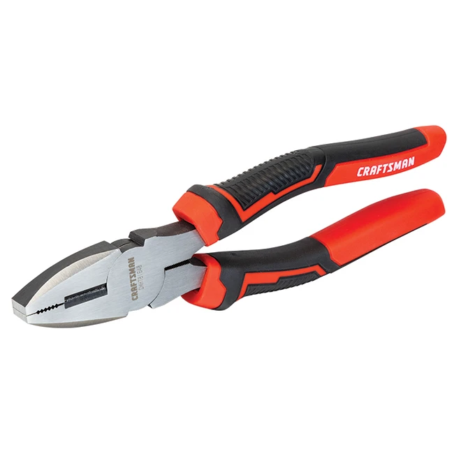 Craftsman Lineman's Pliers - Steel - 8" - Red And Black 2 Craftsman Lineman's Pliers - Steel - 8" - Red And Black - Image 2