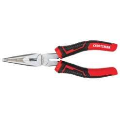 Craftsman Long-Nose Pliers - 6" - Steel - Red And Black -ToolPro Sales Store 00277084 L