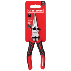Craftsman Long-Nose Pliers - 6" - Steel - Red And Black