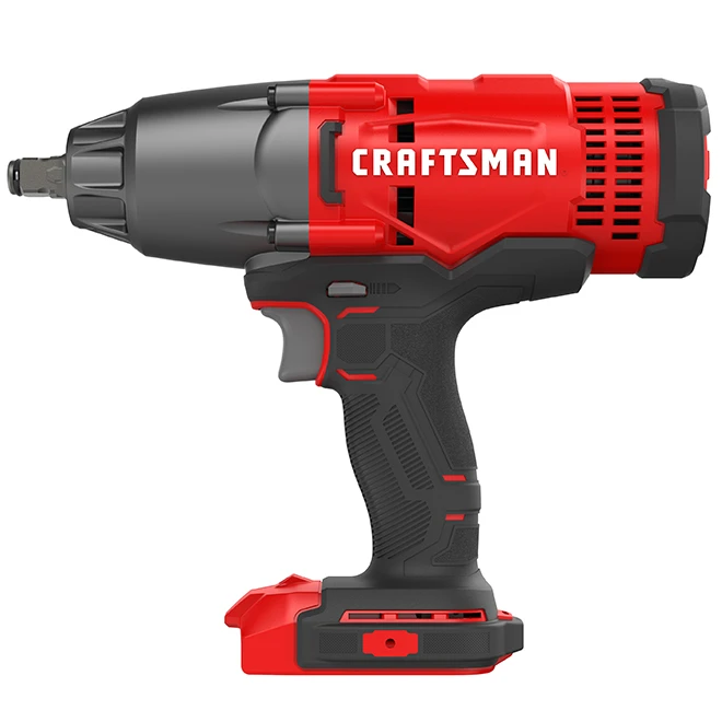 Craftsman 1/2-in Cordless Impact Wrench - 1700 RPM - LED Light - Variable Speed - Bare Tool (battery Not Included) 4 Craftsman 1/2-in Cordless Impact Wrench - 1700 RPM - LED Light - Variable Speed - Bare Tool (battery Not Included) - Image 4