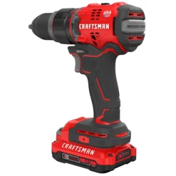 Craftsman Hammer Drill - 20-Volt - 2 Speed - LED Light