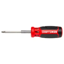 Craftsman Multi-Bit Screwdriver - Push-N-Pick - Red And Black