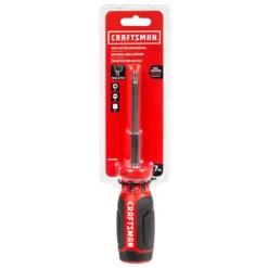 Craftsman Multi-Bit Screwdriver - Push-N-Pick - Red And Black 6 Craftsman Multi-Bit Screwdriver - Push-N-Pick - Red And Black -ToolPro Sales Store 00277092d L