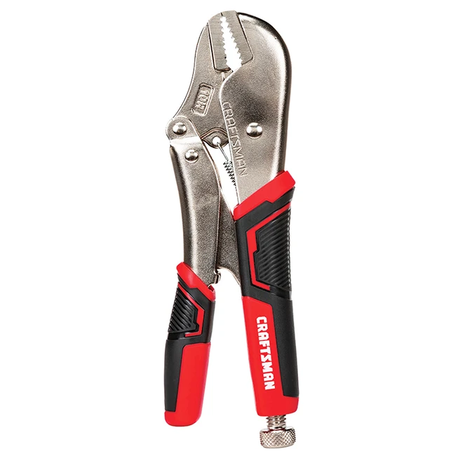 Craftsman Locking Pliers - Straight Jaw - 10'' X 10R - Red/Black 1 Craftsman Locking Pliers - Straight Jaw - 10'' X 10R - Red/Black