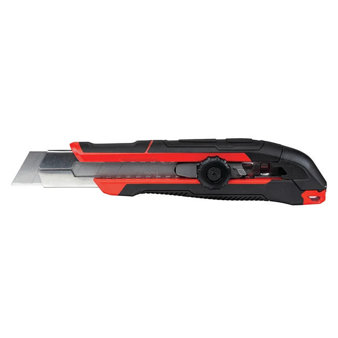 Craftsman Snap-Off Utility Knife - 25-mm - Black And Red 1 Craftsman Snap-Off Utility Knife - 25-mm - Black And Red