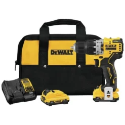 Dewalt 12-V 3/8-in Cordless Hammer Drill - Battery, Charger And Carrying Bag Included