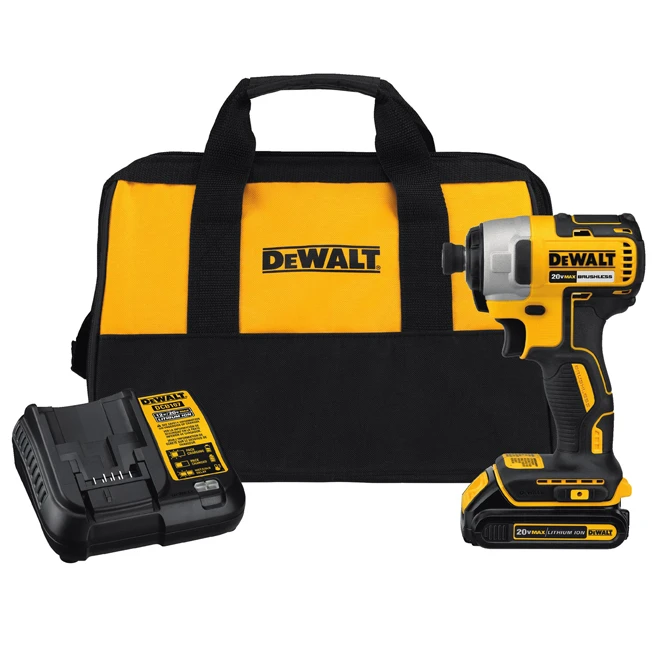 DeWalt 20-Volt Max Cordless Impact Driver Kit - Brushless Motor - LED Light - Variable Speed 2 DeWalt 20-Volt Max Cordless Impact Driver Kit - Brushless Motor - LED Light - Variable Speed - Image 2