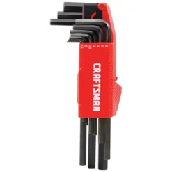 Craftsman SAE Hex Key Set - Steel - 10/Pack