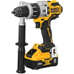 Dewalt 20-V Max 1/2-in Compact Cordless Hammer Drill - Power-Detect - 3 LED Mode Spotlight - 3-Speed