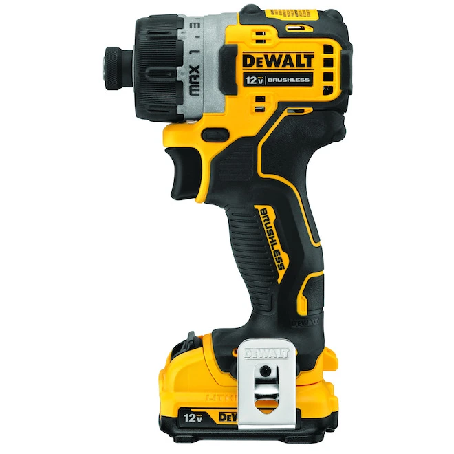 Dewalt 12-V 1/4-in Cordless Driver - Includes Carrying Bag, Batteries And Charger 3 Dewalt 12-V 1/4-in Cordless Driver - Includes Carrying Bag, Batteries And Charger - Image 3