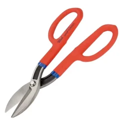 Wiss Snips - Straight Cuts - 9 3/4-in - Red And Blue