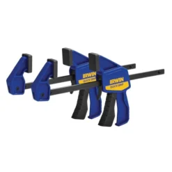 IRWIN QUICK-GRIP Bar Clamp One-Handed Mini, 6-in 2/pk