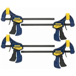 Irwin Quick-Grip Mini Clamps - Set Of 4 - 6" - Resin