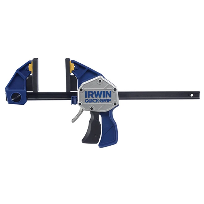 Irwin QUICK-GRIP Heavy-Duty One-Handed Bar Clamp 1 Irwin QUICK-GRIP Heavy-Duty One-Handed Bar Clamp