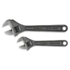 IRWIN Vise-Grip 6 And 8-in Black Oxide Adjustable Wrench - 2-Pack