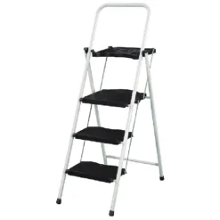 Uberhaus Mini Stepladder - 3 Steps - Tool Tray - 52-in H